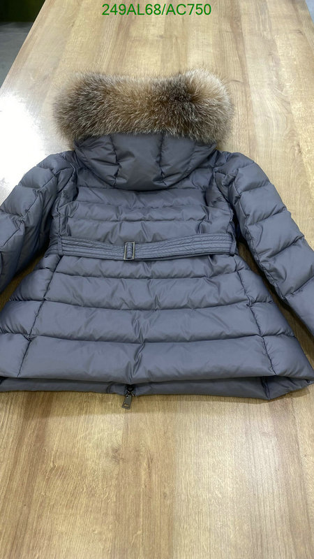 Moncler-Down jacket Women Code: AC750 $: 249USD