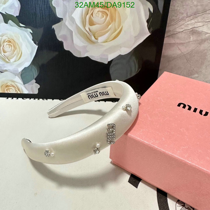 MIU MIU-Headband Code: DA9152 $: 32USD