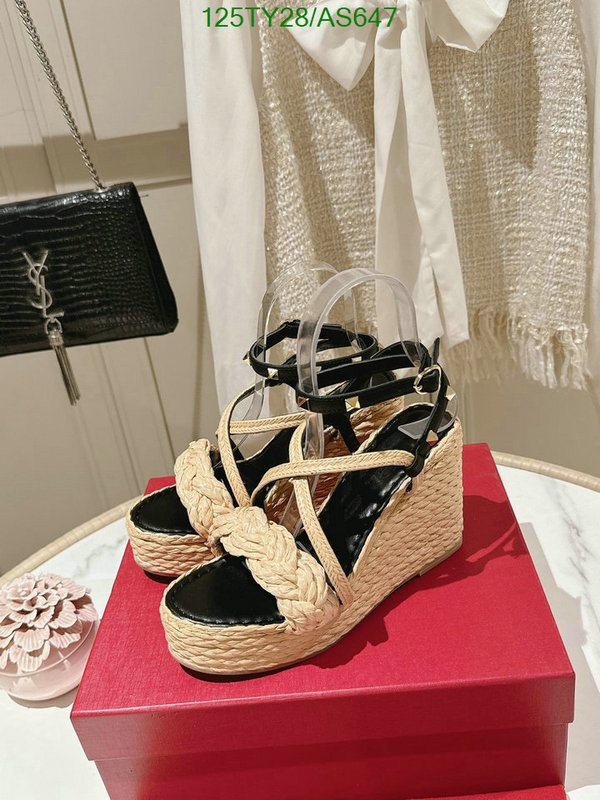 Valentino-Women Shoes Code: AS647 $: 125USD