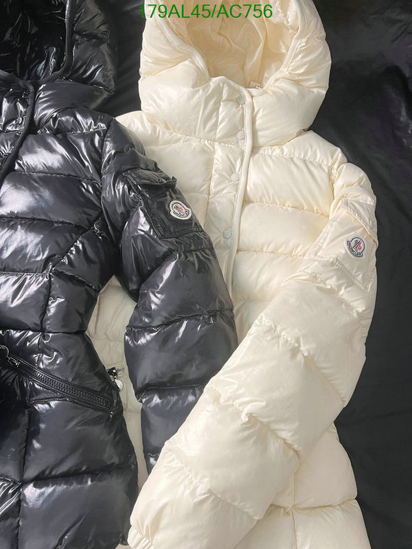 Moncler-Down jacket Women Code: AC756 $: 179USD