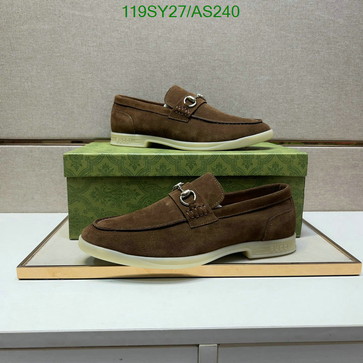 Gucci-Men shoes Code: AS240 $: 119USD