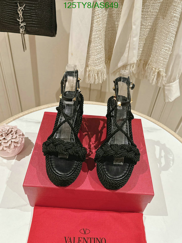 Valentino-Women Shoes Code: AS649 $: 125USD