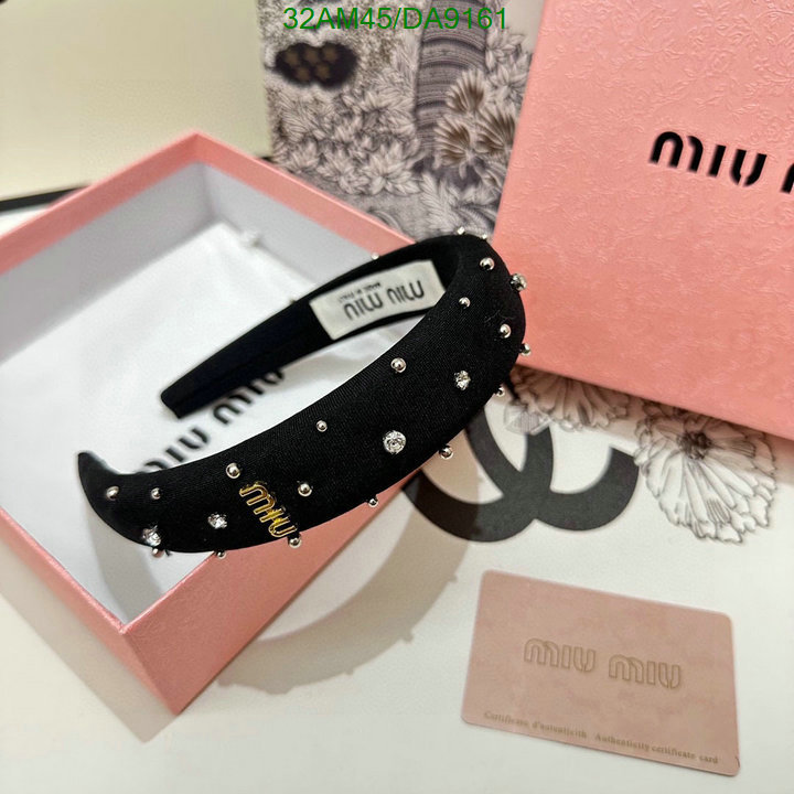 MIU MIU-Headband Code: DA9161 $: 32USD