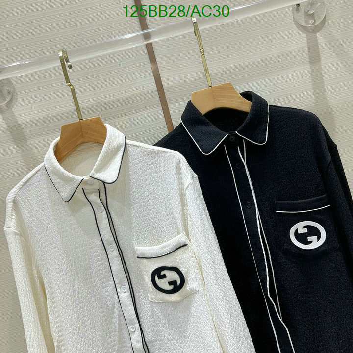 Gucci-Clothing Code: AC30 $: 125USD