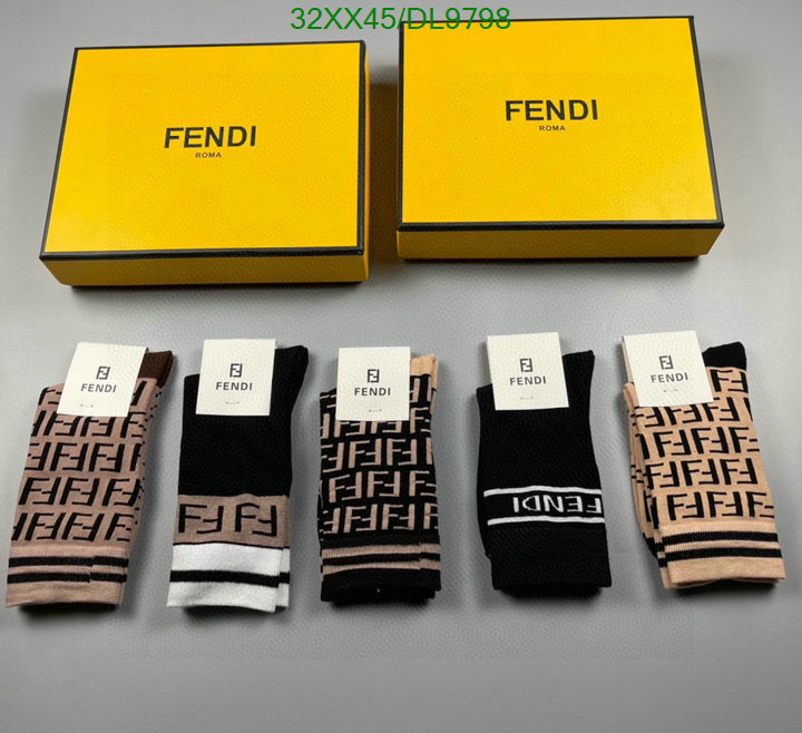 Fendi-Sock Code: DL9798 $: 32USD