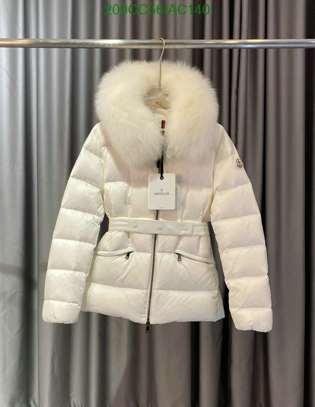 Moncler-Down jacket Women Code: AC140 $: 209USD