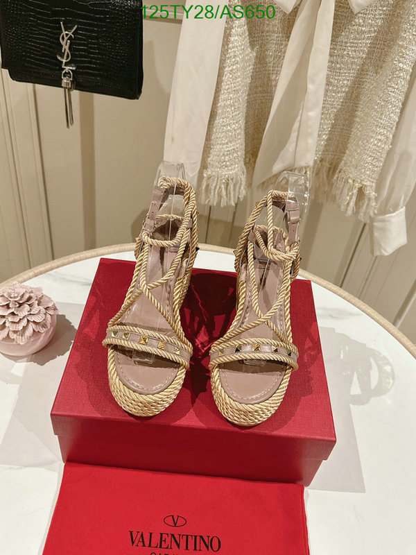 Valentino-Women Shoes Code: AS650 $: 125USD