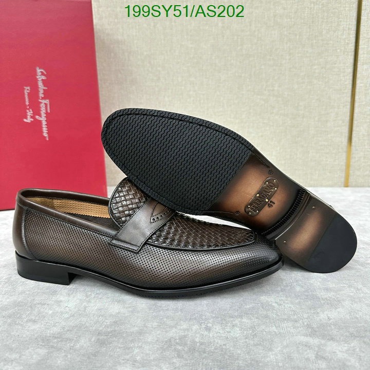 Ferragamo-Men shoes Code: AS202 $: 199USD