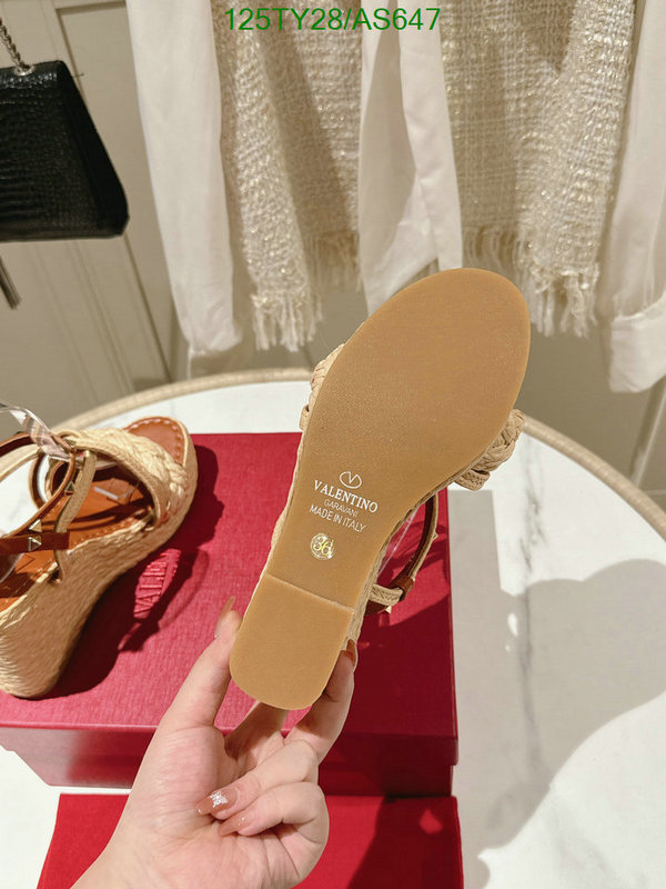 Valentino-Women Shoes Code: AS647 $: 125USD