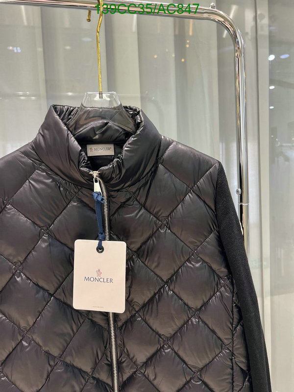 Moncler-Down jacket Women Code: AC847 $: 139USD