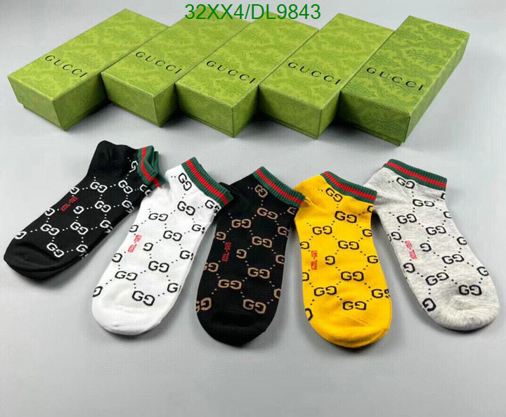 Gucci-Sock Code: DL9843 $: 32USD