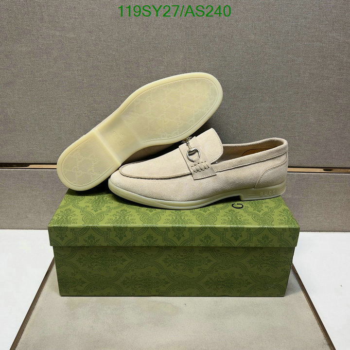 Gucci-Men shoes Code: AS240 $: 119USD