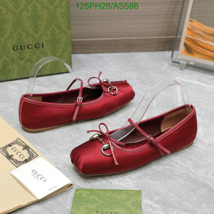 Gucci-Women Shoes Code: AS586 $: 125USD