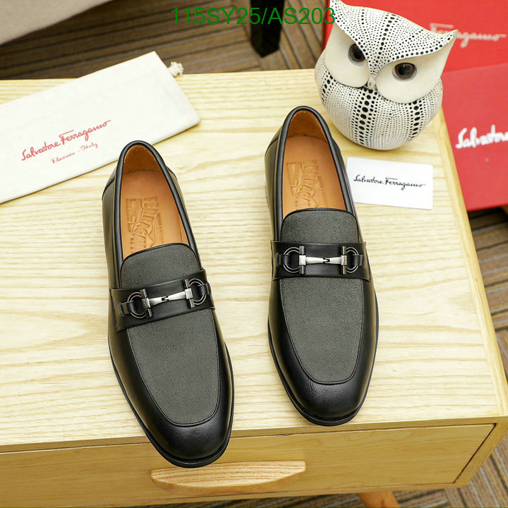 Ferragamo-Men shoes Code: AS203 $: 115USD