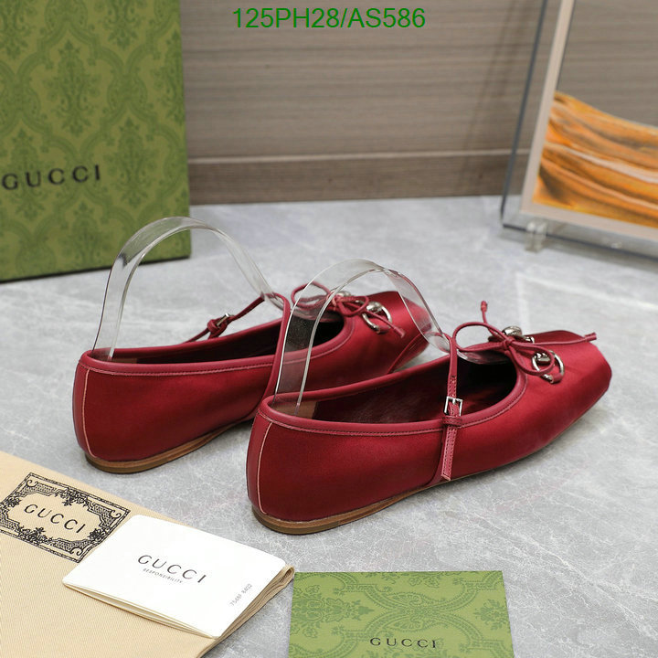 Gucci-Women Shoes Code: AS586 $: 125USD