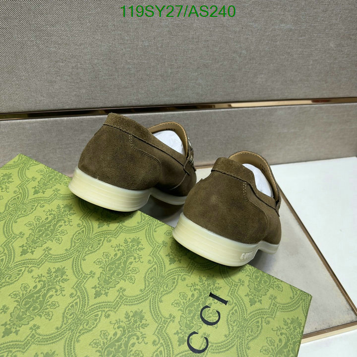 Gucci-Men shoes Code: AS240 $: 119USD