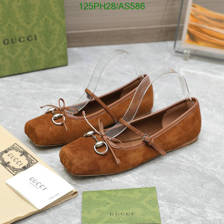 Gucci-Women Shoes Code: AS586 $: 125USD