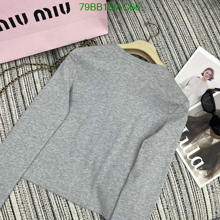 MIUMIU-Clothing Code: AC66 $: 79USD