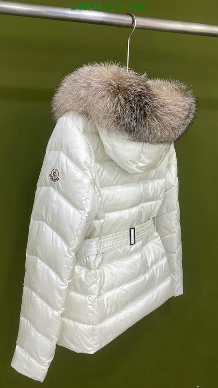 Moncler-Down jacket Women Code: AC750 $: 249USD