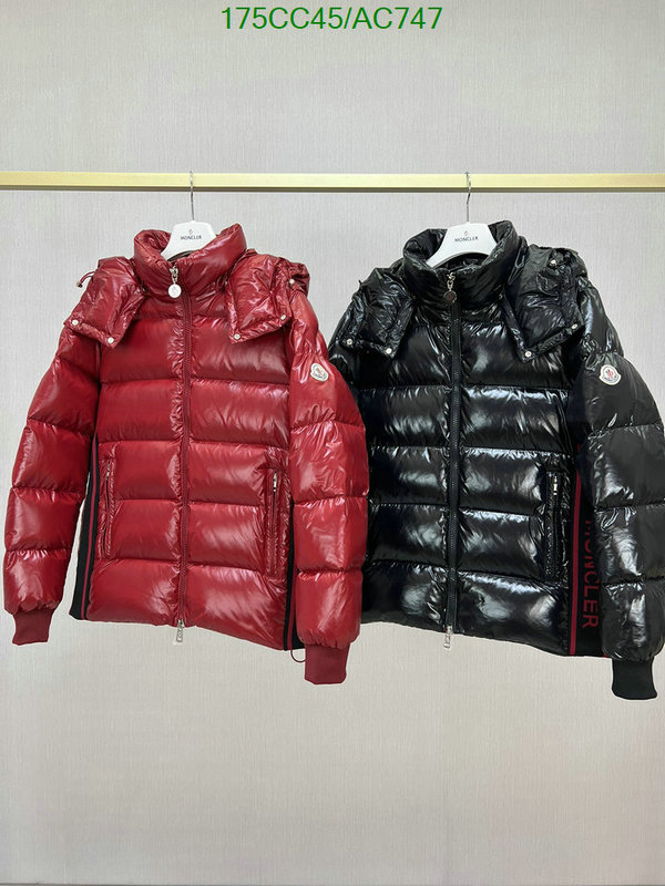 Moncler-Down jacket Men Code: AC747 $: 175USD