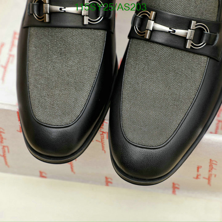 Ferragamo-Men shoes Code: AS203 $: 115USD