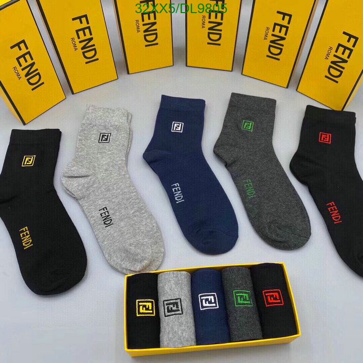 Fendi-Sock Code: DL9805 $: 32USD