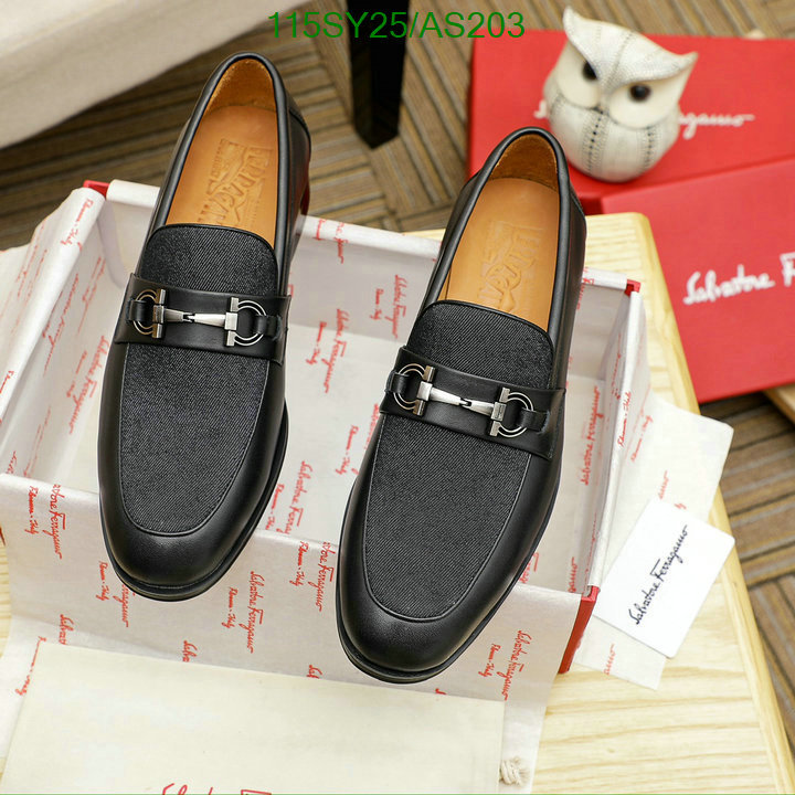 Ferragamo-Men shoes Code: AS203 $: 115USD