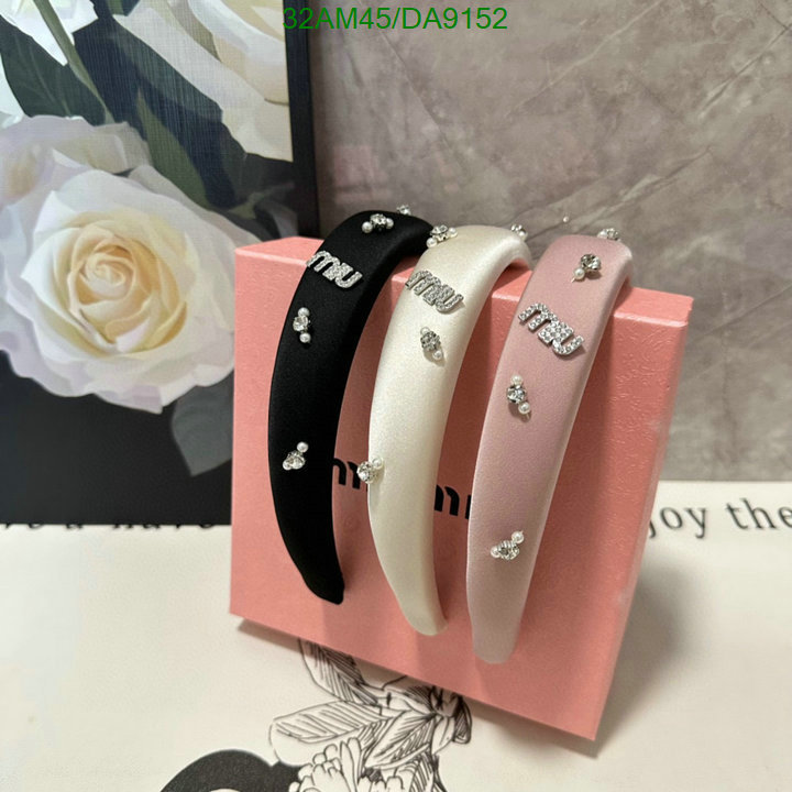 MIU MIU-Headband Code: DA9152 $: 32USD