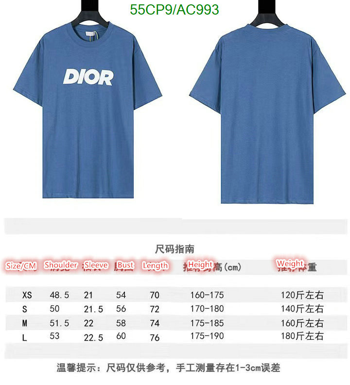 Dior-Clothing Code: AC993 $: 55USD