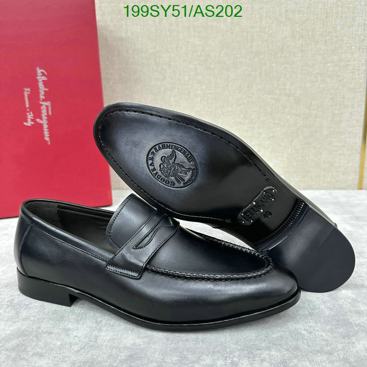 Ferragamo-Men shoes Code: AS202 $: 199USD