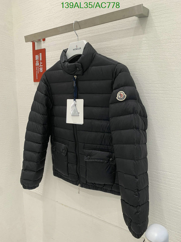 Moncler-Down jacket Women Code: AC778 $: 139USD