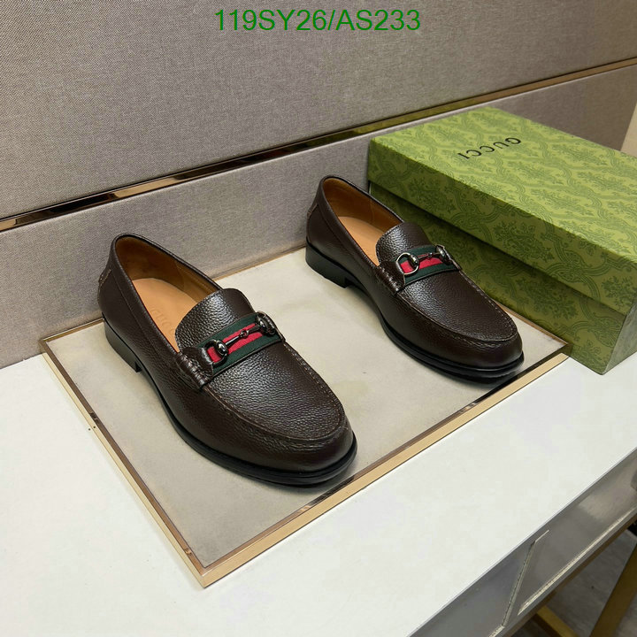 Gucci-Men shoes Code: AS233 $: 119USD