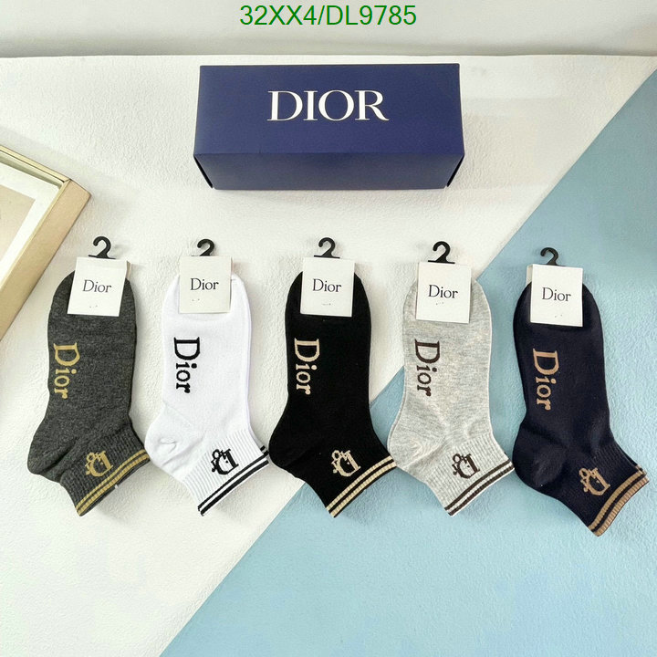 Dior-Sock Code: DL9785 $: 32USD