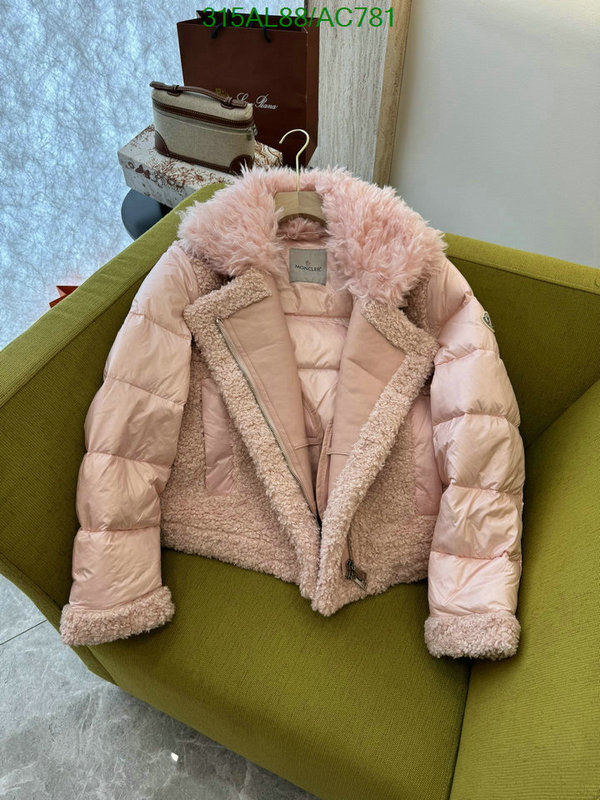 Moncler-Down jacket Women Code: AC781 $: 315USD