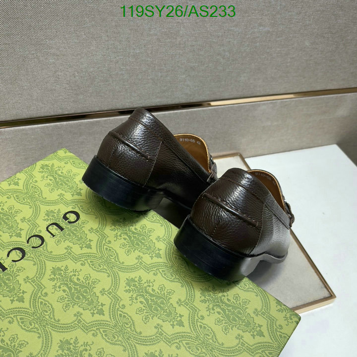 Gucci-Men shoes Code: AS233 $: 119USD