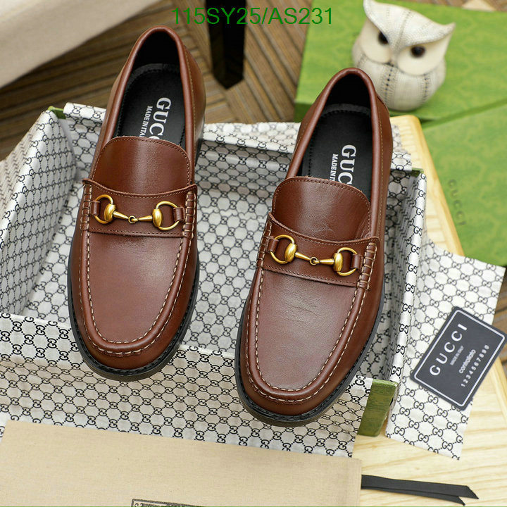 Gucci-Men shoes Code: AS231 $: 115USD