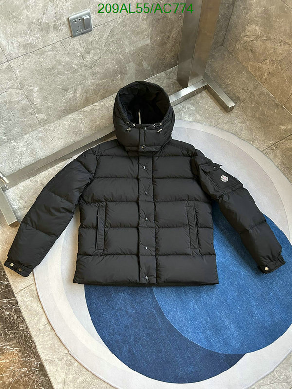 Moncler-Down jacket Men Code: AC774 $: 209USD