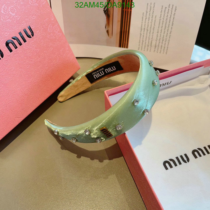 MIU MIU-Headband Code: DA9143 $: 32USD