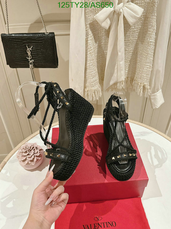 Valentino-Women Shoes Code: AS650 $: 125USD