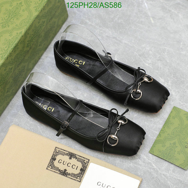 Gucci-Women Shoes Code: AS586 $: 125USD