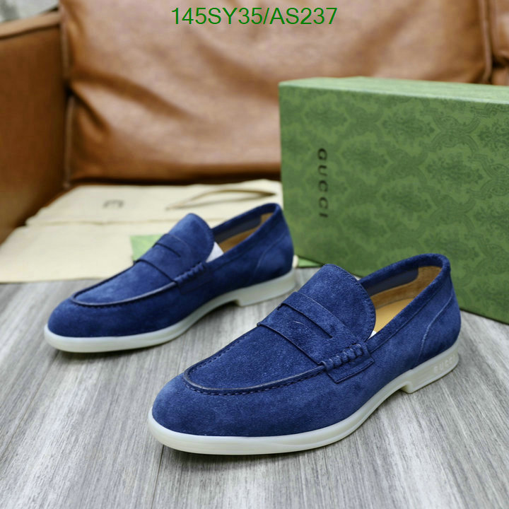 Gucci-Men shoes Code: AS237 $: 145USD