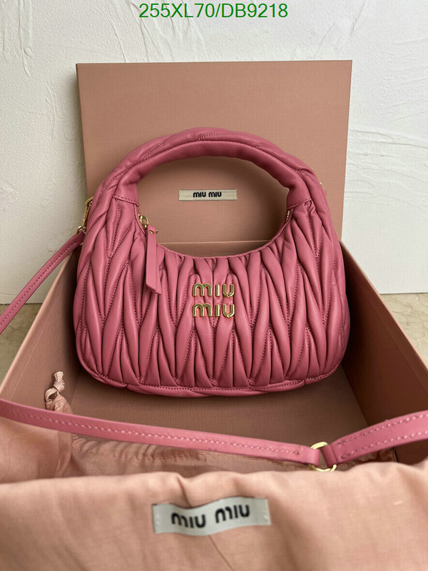 Miu Miu-Bag-Mirror Quality Code: DB9218 $: 255USD