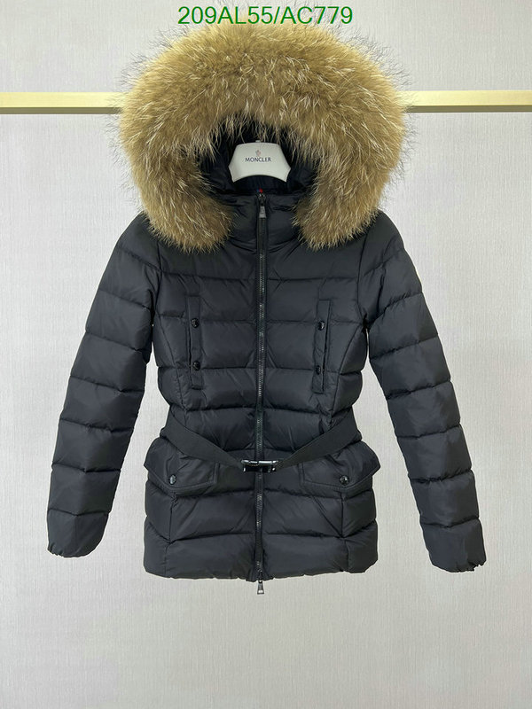 Moncler-Down jacket Women Code: AC779 $: 209USD