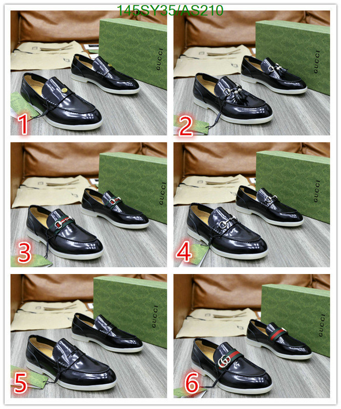 Gucci-Men shoes Code: AS210 $: 145USD