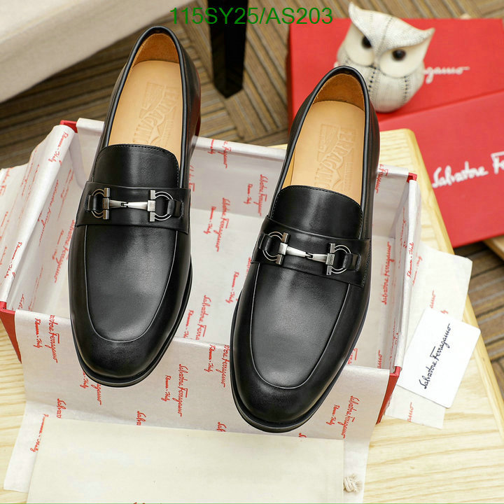 Ferragamo-Men shoes Code: AS203 $: 115USD