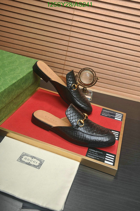 Gucci-Men shoes Code: AS241 $: 125USD