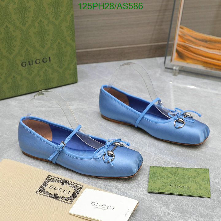 Gucci-Women Shoes Code: AS586 $: 125USD