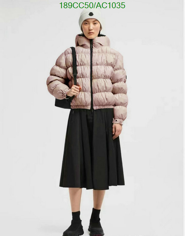 Moncler-Down jacket Women Code: AC1035 $: 189USD