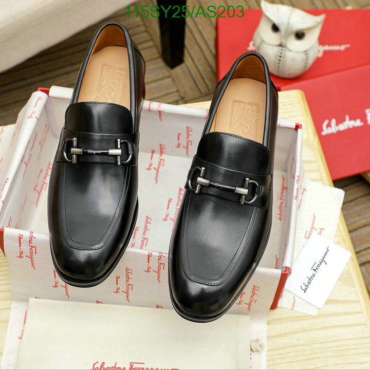 Ferragamo-Men shoes Code: AS203 $: 115USD