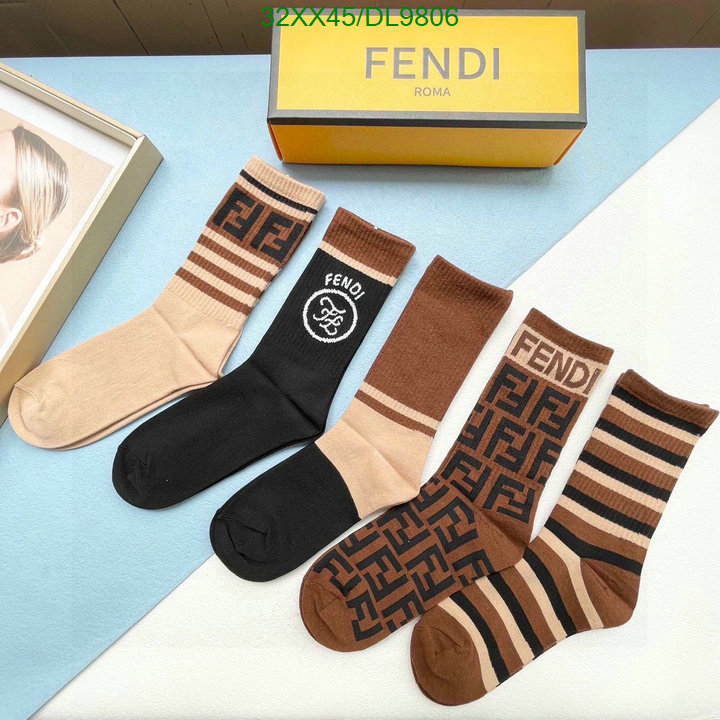 Fendi-Sock Code: DL9806 $: 32USD